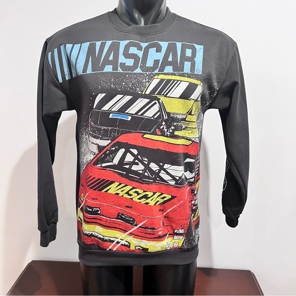 Nascar Graphic Sweatshirt Sz S Daytona 500 Mens